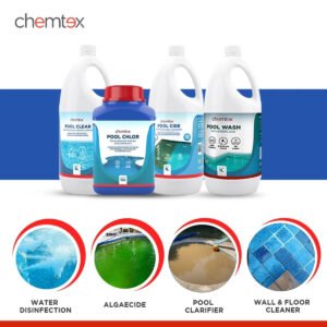 Pool Tile Cleaning Chemical Kit
